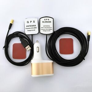 GPS Signal Amplifier Repeater Antenna for iPhone Android Phone Car Navigation