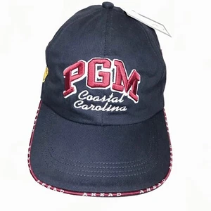 Gorra Ahead PGM Coastal Carolina ajustable bordada de colección nueva con etiquetas golf - Imagen 1 de 11