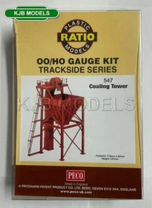 Nueva en caja torre de carbón 547 relación calibre sin salida - kit de plástico - Imagen 1 de 2