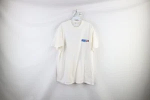 Vtg 90s Speedo Mens XL Distressed Spell Out Classic America Swimming T-Shirt USA - Picture 1 of 10