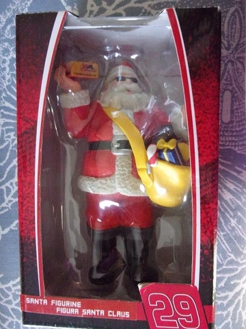 New Trevco Nascar Kevin Harvick Santa Figure Christmas Decoration Cover