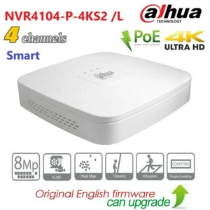 Dahua 4CH 4K 4POE UHD HDMI SMD NVR4104-P-4KS2/L Face Dection People Counting - Bild 1 von 3