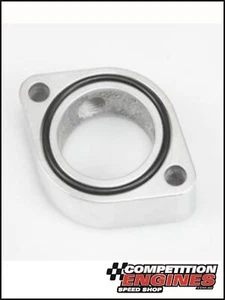 WN1028U MEZIERE Water Neck Spacer Billet Aluminum Polished, Chevy, Mopar, BB, SB - Picture 1 of 1
