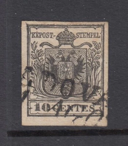 Austria - Lombardy Venetia #3 10c Arms (USED) cv$150.00 - Picture 1 of 2