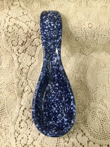 Vintage Löffelablage Otagiri Küche Spritzgeschirr Handarbeit Japan 9 3/4" Schwammgeschirr - Bild 1 von 6