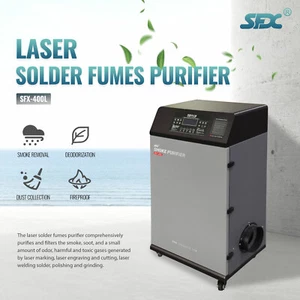 Industrial 600W Laser Smoke Dust Purifier Carbon Air Purifier Soldering Smoke - Picture 1 of 9