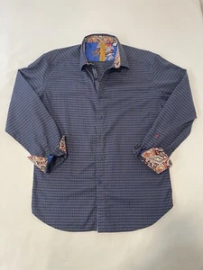 Robert Graham Mens Shirt Sz XL The Last Laugh Limited Edition Flip Cuff MSRP $ - Picture 1 of 17