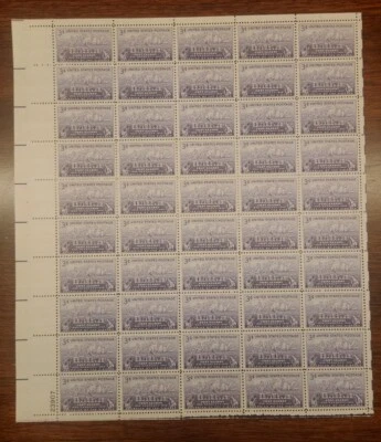 US Stamps, Scott #970 Fort Kearny Centenary Issue 1948 3c - XF M/NH  - Image 1 of 3