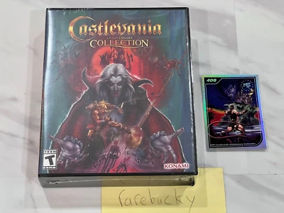 Castlevania Anniversary Collection Bloodlines Edition (PS4) NEW SEALED W/CARD MT - Image 1 of 2