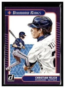 2021 Donruss #24 Christian Yelich - Picture 1 of 2