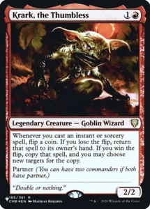 Magic the Gathering (mtg): PHED: Krark, the Thumbless - Rare - Foil - Picture 1 of 1