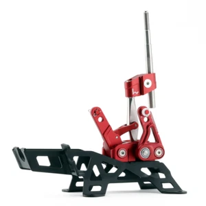 Hybrid Racing Short Shifter Assembly V3 Dust Red for 02-06 RSX / 02-05 Civic NEW - Picture 1 of 7