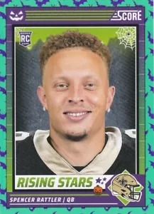 2024 Score-A-Treat Spencer Rattler New Orleans Saints Rookie Card RC #45 - Picture 1 of 2