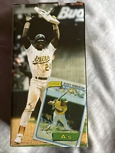 Oakland Athletics A's RICKEY HENDERSON #24 RETRO BOBBLEHEAD MLB 9/20/24 SGA NEW! - Picture 1 of 9