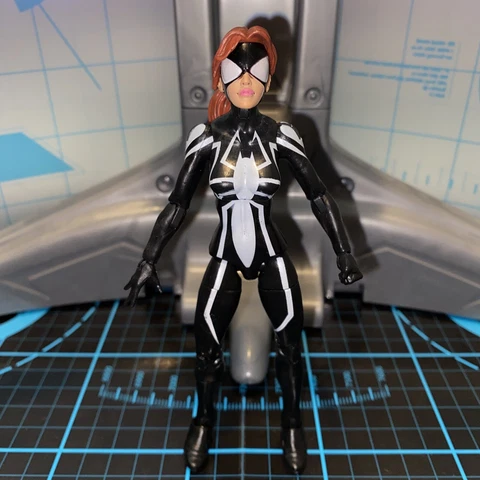 Marvel Legends Spider-Girl Ultimate Green Goblin Wave Spider-Man Skyline Sirens Cover
