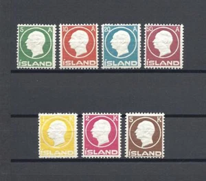 ICELAND 1912 SG 102/108 MINT - Picture 1 of 2