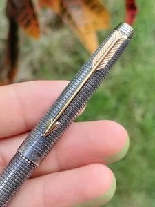 ❇Bolígrafo Parker Sterling 75 tapa y barril de colección hecho en EE. UU. - Imagen 1 de 22