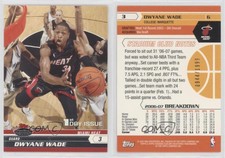2007-08 Topps Stadium Club 1st Day Issue /1999 Dwyane Wade #3 HOF
