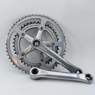 Juego de bielas vintage SR Sakae súper personalizadas 170 mm 52/40T Japón carretera doble A47 Foto 1 de 4