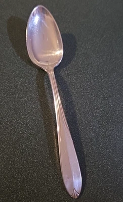 National Silver Co. Sterling Silver Spoon Overture 6" 26.36 Grams Scrap Weight - Image 1 of 4