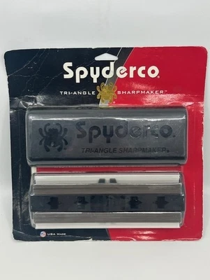 Spyderco 204MF Triangle Stone Sharpmaker Knife Sharpener System New - Image 1 of 4