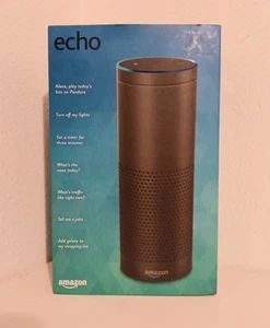 Altavoz inteligente Amazon Echo 1ª generación con Alexa - Imagen 1 de 3
