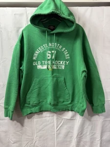 Minnesota North Stars Hoodie Gr. XL Grün Old Time Vintage Hockey NHL EUC! - Bild 1 von 5