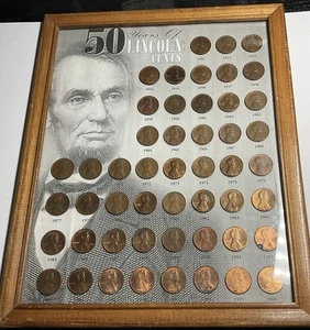 50 Years of Lincoln Cents Collection - Picture 1 of 1