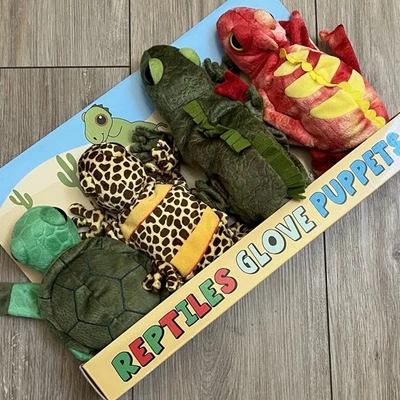 Caltoy Reptiles Glove Hand Puppets Golf Club Covers New Old Stock 2010 Set 4 - Image 1 of 4