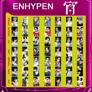 7pcs/set ENHYPEN Member Japanese Album 宵 Self Made Photo Cards . Photocards - Picture 1 of 8