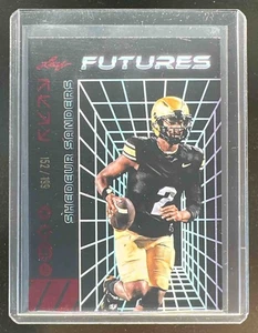 Lijadoras Shedeur 2024 Leaf Futures Multi-Sport #175 rojas/199 - Imagen 1 de 2
