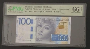 Sweden, 100 Kronor, 2016, UNC, p71b - Picture 1 of 2