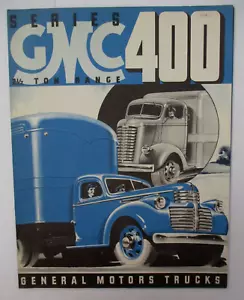 1941 GMC General Motors Truck Series 400 Sales Brochure, 2 1/2 Ton Range - Picture 1 of 3