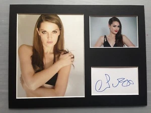 Anna Passey Autograph Signed 12x16 Display [A0776] - Picture 1 of 3