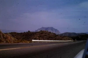 35mm Colour Slide- State Hwy 219 Utah 2 1965  USA - Picture 1 of 1