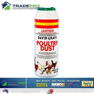 Poultry Chicken Dust 400g PRO David Grays Lice Fleas Feather Mites Ticks Pest - Picture 1 of 4