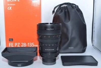 [TOP MINT]SONY FE PZ 28-135mm F/4 G OSS SELP28135G for SONY E mount From Japan - Image 1 of 4