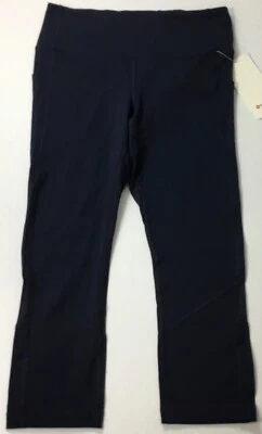 Lululemon Women Pace Rival HR Crop 22” Luxtreme LW6BAVS TRNV Navy Blue Size 2 - Image 1 of 4