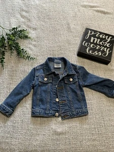 Authentic Hard Rock Cafe Puerto Vallarta Baby Small Denim Jean Jacket - Picture 1 of 5