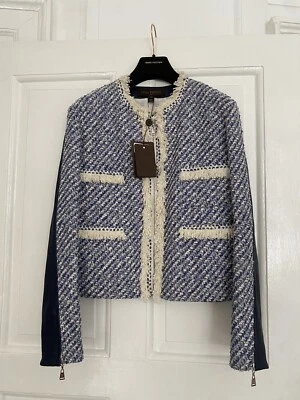 Louis Vuitton Leather Jacket Lambs Leather Silk New With Tags - Image 1 of 4