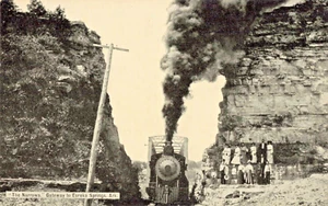 PPC AR Eureka Springs Arkansas - Narrows Town Gateway - Vintage Postkarte (C22) - Bild 1 von 4