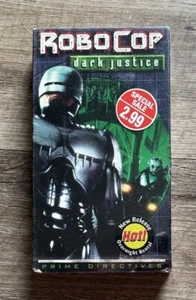 Robocop Dark Justice VHS Prime Directives Rare OOP Sci Fi Vintage Tape FREE SHIP - Picture 1 of 3