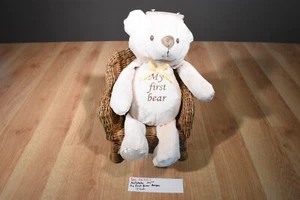 Kellybaby My First Bear Beige Oatmeal Colored Bear 2017 Rattle Plush(310-2632-1) - Picture 1 of 3