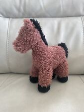 Jellycat Caffuffle Brown Horse Pony Plush Stuffed Animal Black Mane Tail Hooves