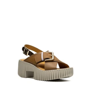 4CCCCEES Plia Juno Damen-Riemchensandale taupe Größen 36-41/6-11/NEU!!! - Bild 1 von 5
