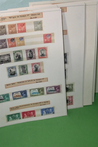 MALTA Commonwealth MNH 1930-1957 w/ SPECIMEN Ex-UPU Stamp Collection Cover