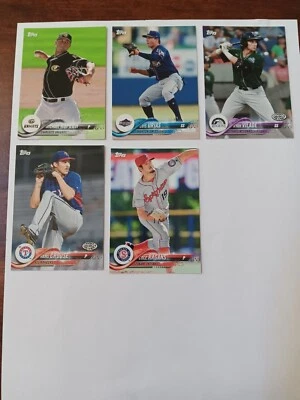 2018 Topps Pro Debut - Set Collector's - 6 cards - Image 1 of 2