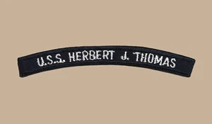 US Navy DD-833 USS Herbert J. Thomas Destroyer UIM Shoulder Rocker Tab (04) - Picture 1 of 1