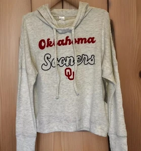 University of Oklahoma OU Sooners Sideline Lounge Hooded Fleece Size M - Picture 1 of 10