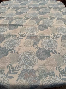 CYNTHIA ROWLEY Beautiful Blue Floral Polyester Tablecloth 70” Round - Picture 1 of 8